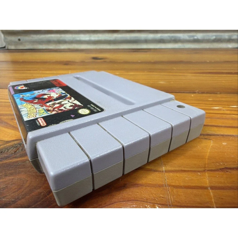 Spider-Man and The X-Men in Arcade's Revenge (SNES, 1992) - Tested Cart Only